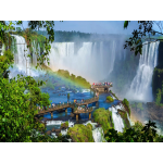 Champion parade in Rio and Iguazu Waterfalls